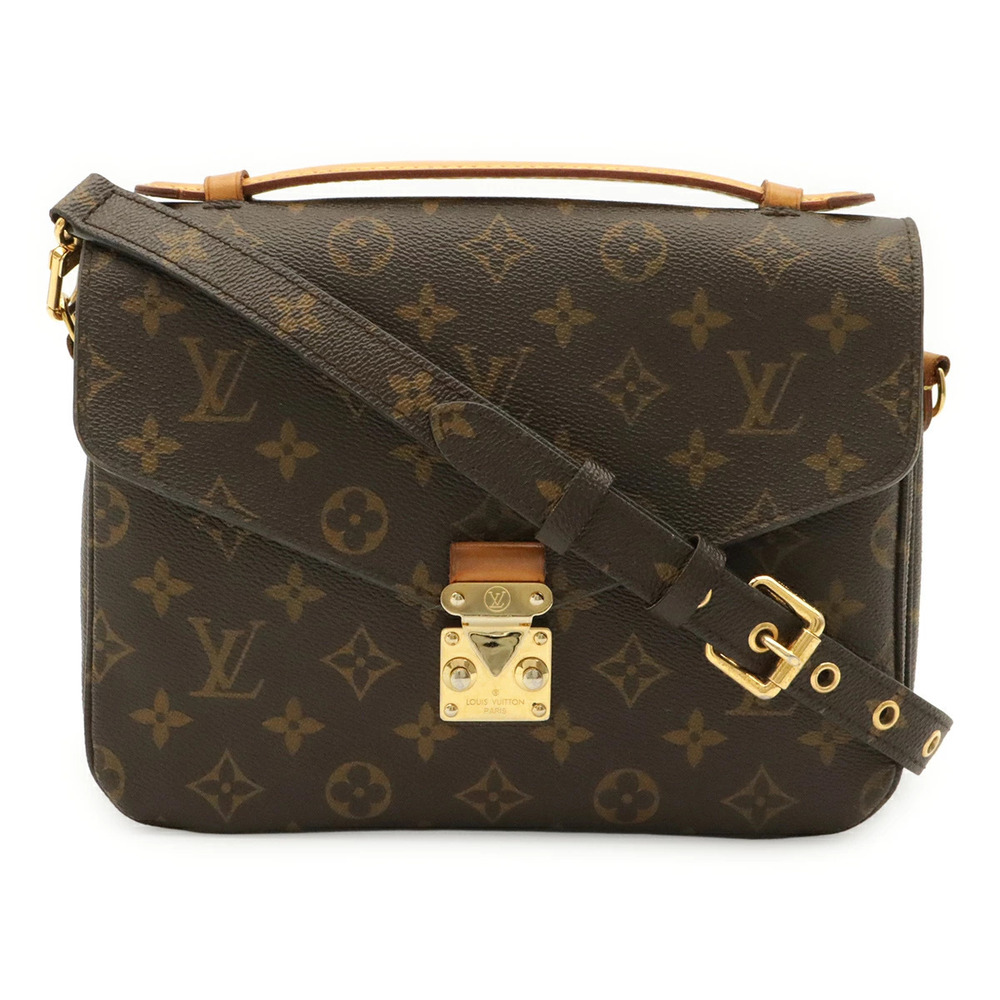LOUIS VUITTON Monogram Pochette Metis Bag Shoulder Handbag Clutch
